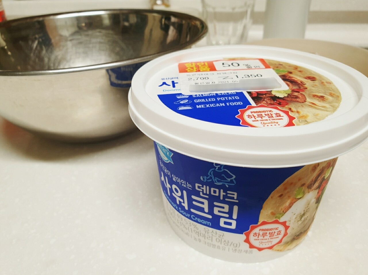 サワークリーム活用 ふわふわパンケーキ むくげの花