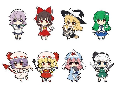 東方知らん奴でも知ってる4キャラといえば「霊夢」「咲夜」「チルノ」