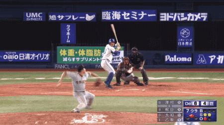 ワイが持ってるベイスターズのGIFで打線組んだ
