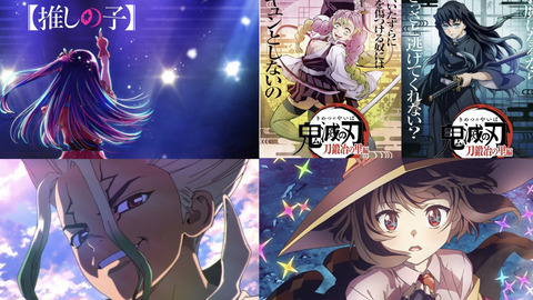 【朗報】春アニメ、楽しみすぎる