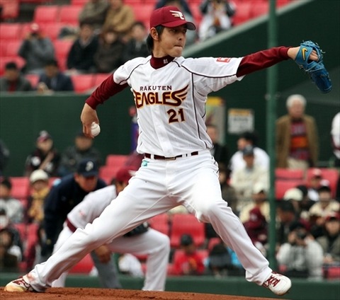 2008岩隈久志(21勝4敗 防1.87) 被本塁打3←これ打った選手www