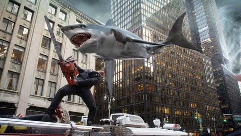 【朗報】サメ映画界に激震！！なんと遂にサメが海に現れる！！