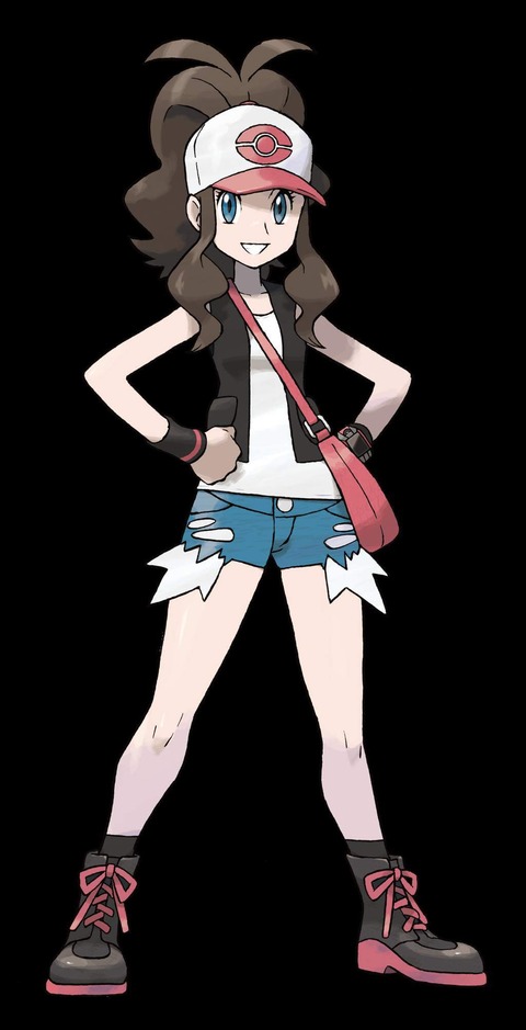 【悲報】ポケモンBWの女主人公さん、小学生にしてはいくらなんでもセクシーすぎてしまう...