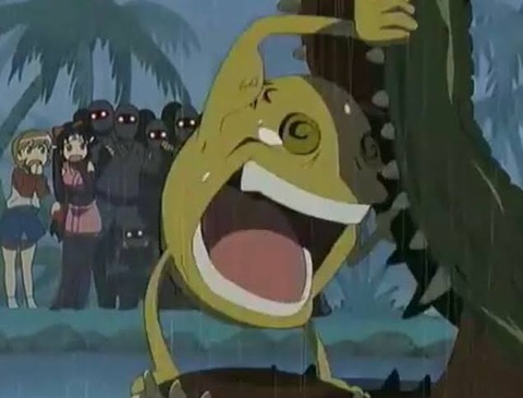 彡(´)(`)「あのすみません今ニシキヘビの体内でして本日の出社は…」