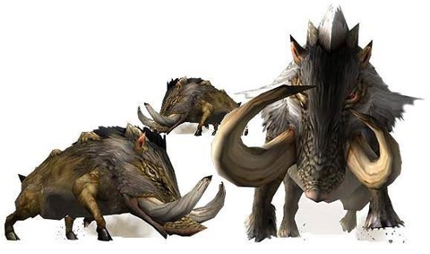 彡(ﾟ)(ﾟ)「猪3匹が猛スピードで山下っていった」