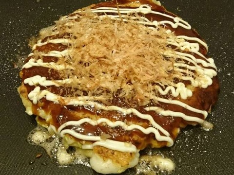 (ヽ´ん`)「俺のお好み焼き」