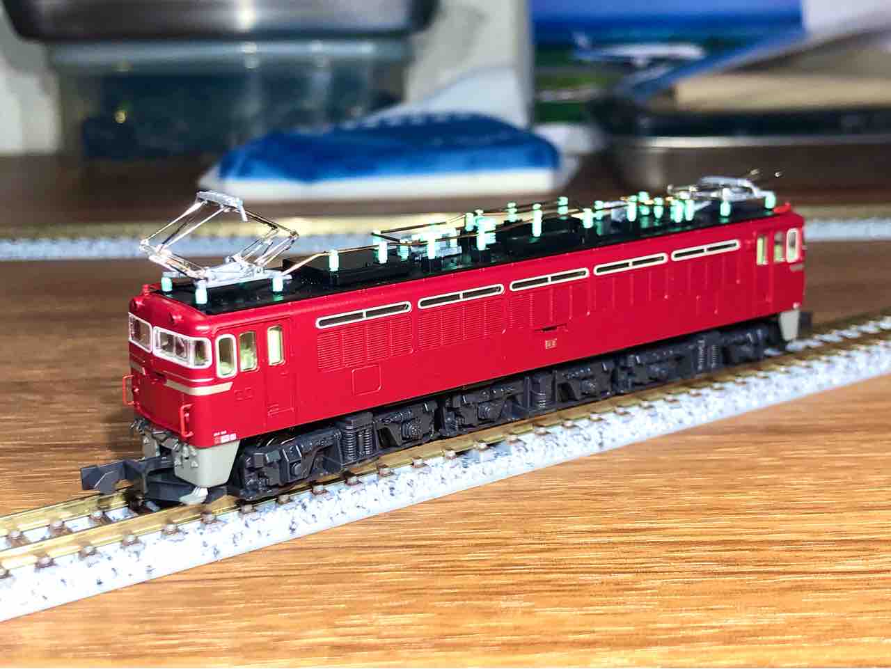 Nゲージ KATO EF70 1000 (最新ロット) : 愛犬クマの鉄道模型製作備忘録