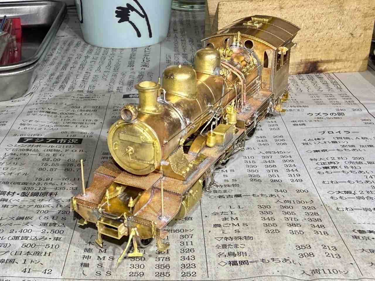 八雲工芸 8620キット組み 57 : 愛犬クマの鉄道模型製作備忘録