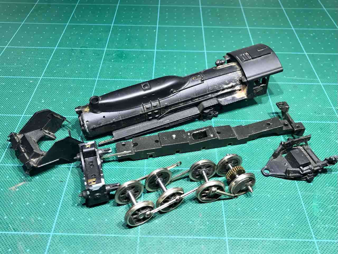 アダチD51半流 レストア記録 1 : 愛犬クマの鉄道模型製作備忘録