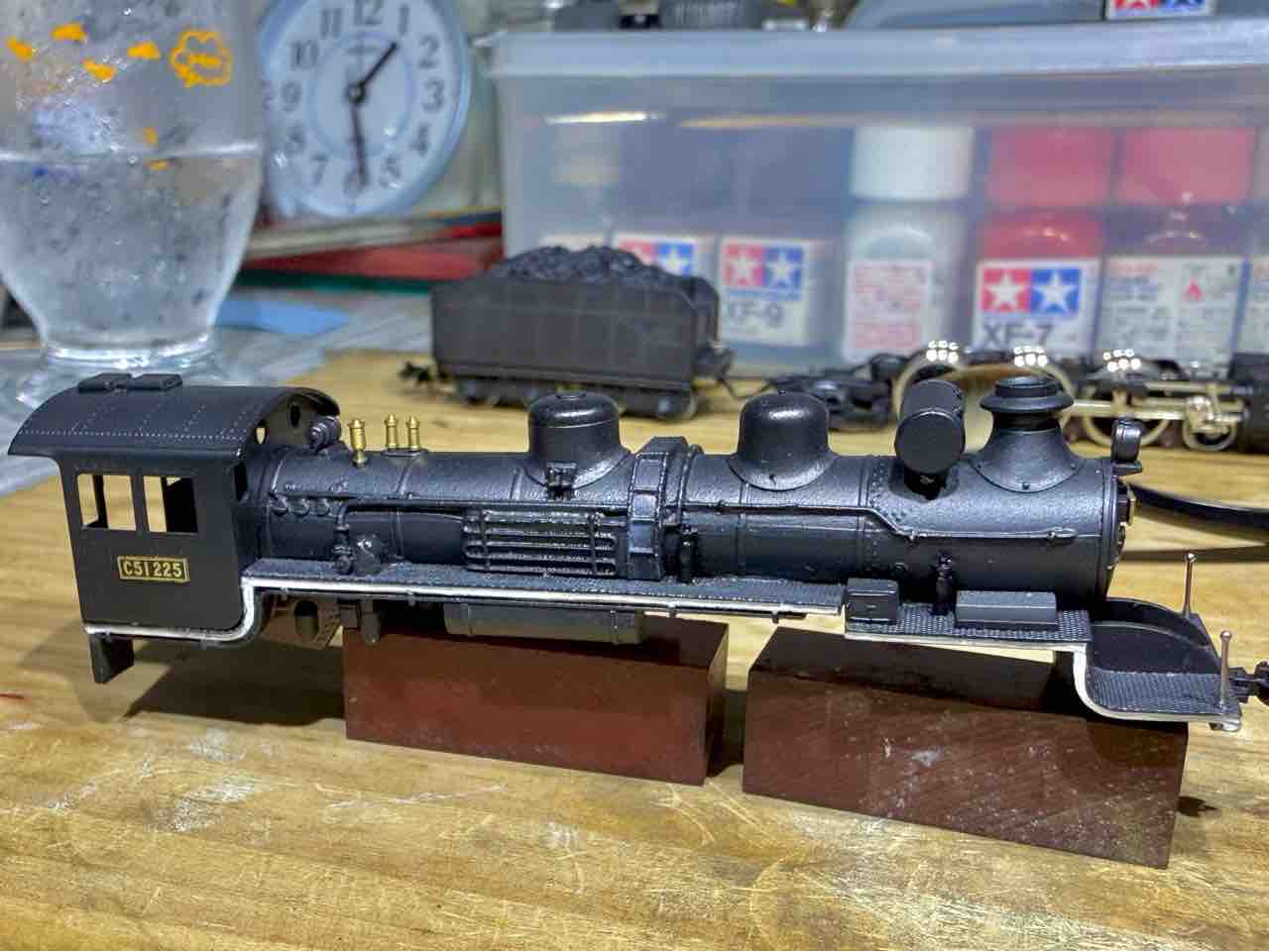 Nゲージ 中村精密C51キットを組む 17 : 愛犬クマの鉄道模型製作備忘録