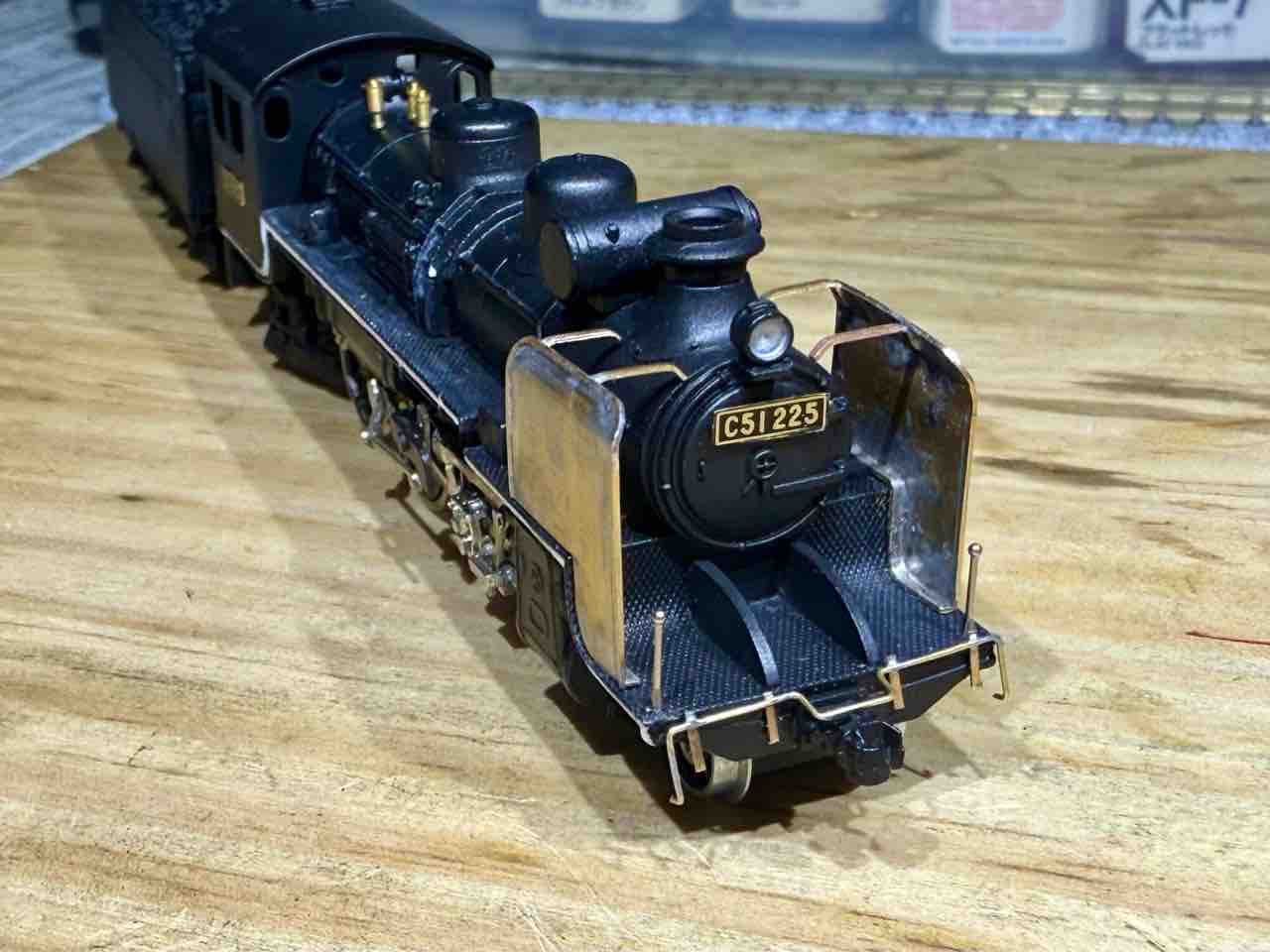 Nゲージ 中村精密C51キットを組む 16 : 愛犬クマの鉄道模型製作備忘録