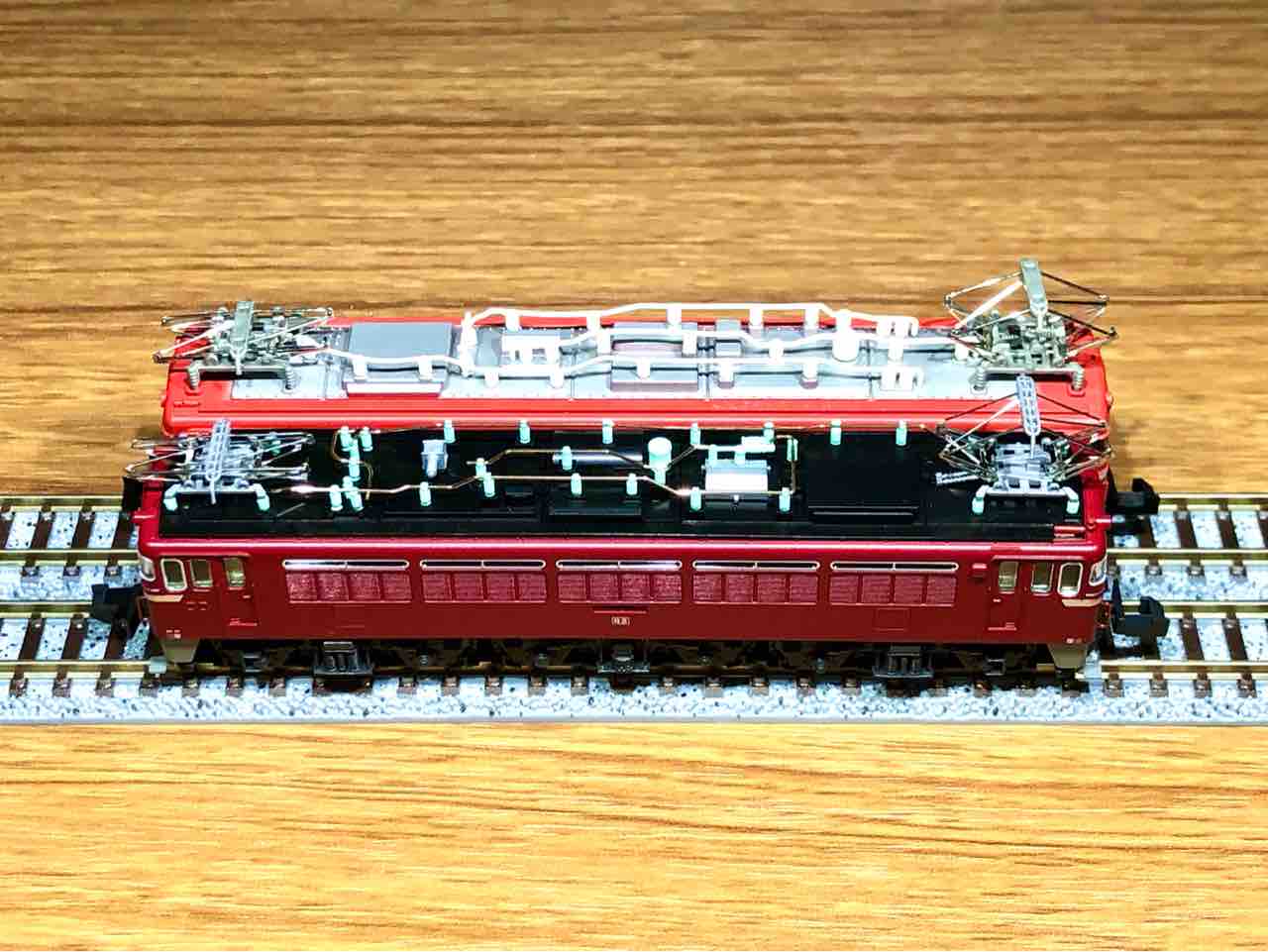Nゲージ KATO EF70 1000 (最新ロット) : 愛犬クマの鉄道模型製作備忘録