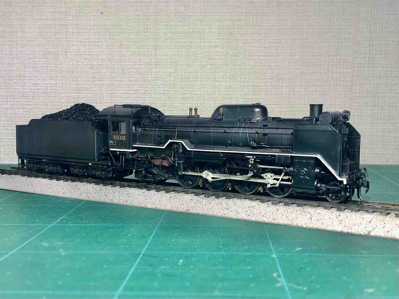 乗工社1/87 D51標準型 前作品1 : 愛犬クマの鉄道模型製作備忘録