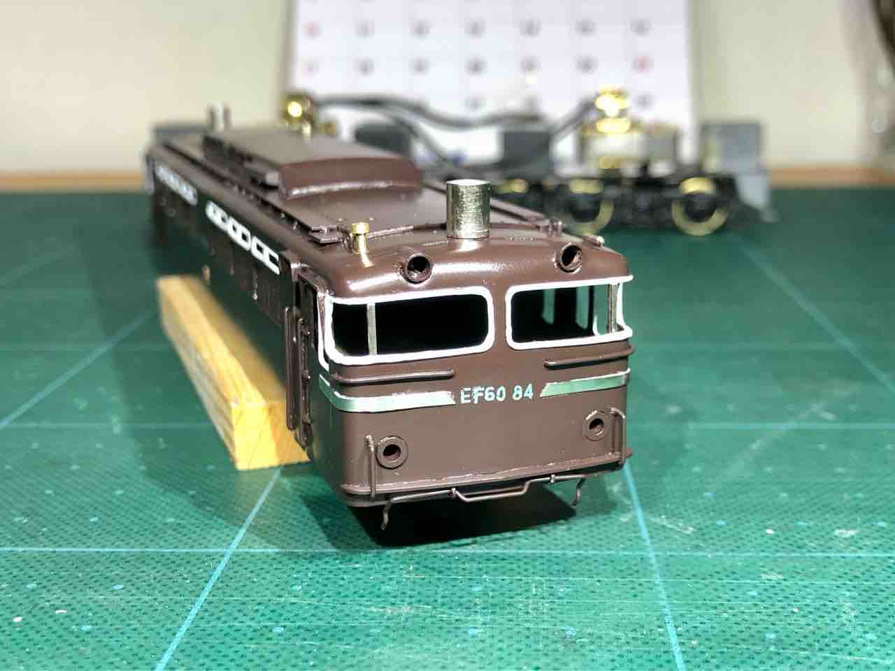 つぼみ堂 EF60レストア記録 11 : 愛犬クマの鉄道模型製作備忘録