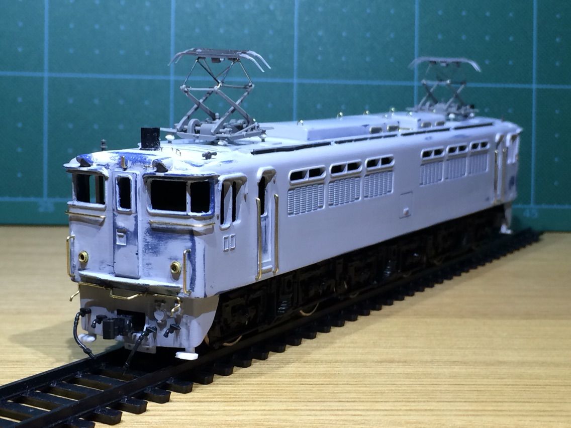 HOプラモデル EF65 vol.11 : 愛犬クマの鉄道模型製作備忘録