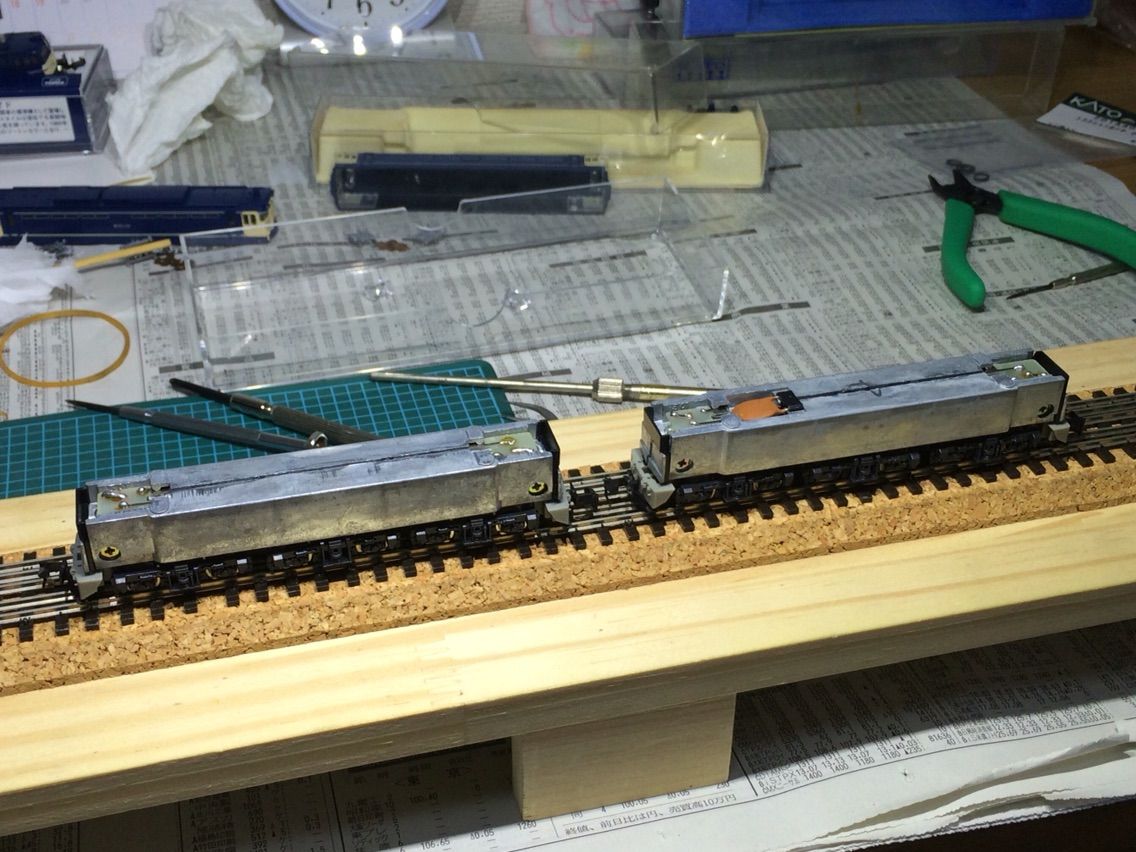 Nゲージ KATO EF65 (旧製品) : 愛犬クマの鉄道模型製作備忘録