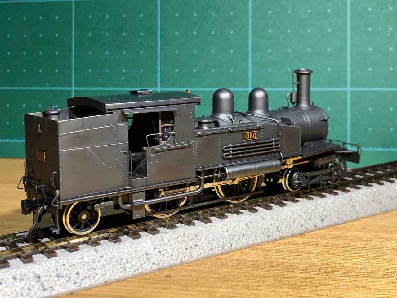 乗工社 羽鶴 1080 HO 12mm 蒸気機関車 完成品