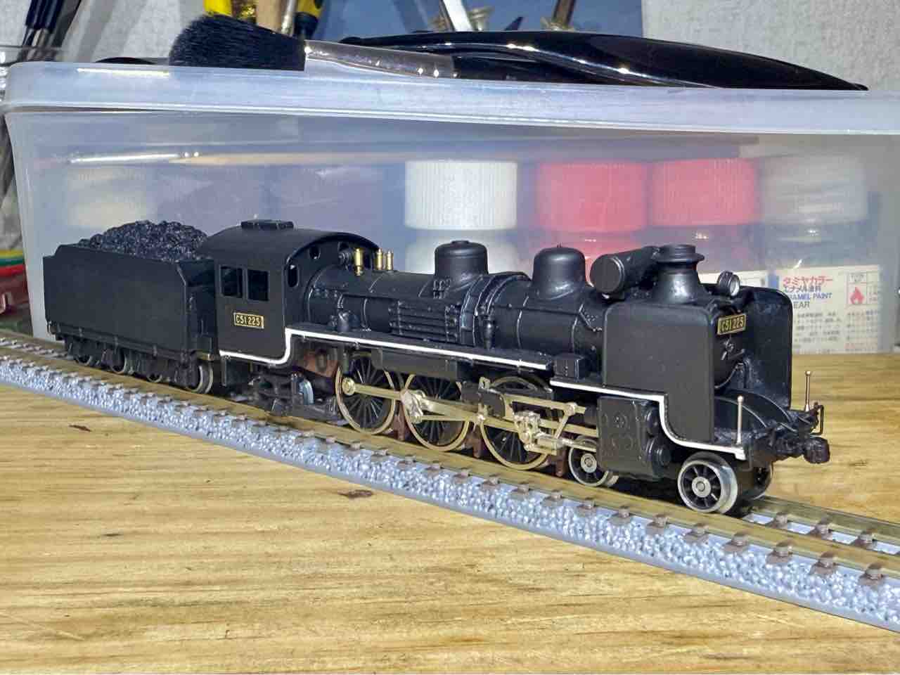 Nゲージ 中村精密C51キットが完成！ : 愛犬クマの鉄道模型製作備忘録