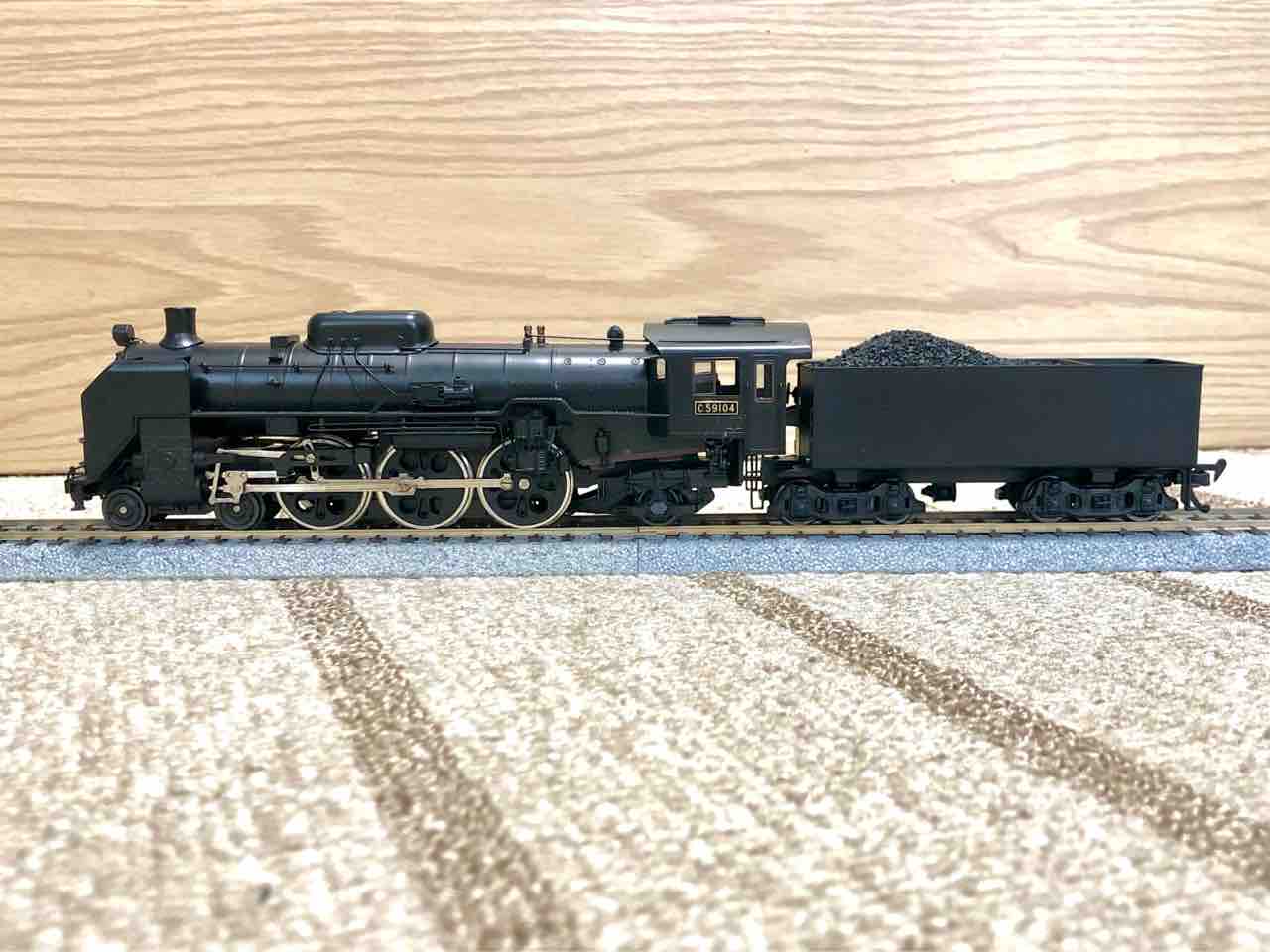 カツミ模型店　国鉄C59形 KTM C59戦後形 レストア完了！ : 愛犬クマの鉄道模型製作備忘録