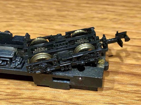 Nゲージ TOMIX 香港製ED75 ② : 愛犬クマの鉄道模型製作備忘録