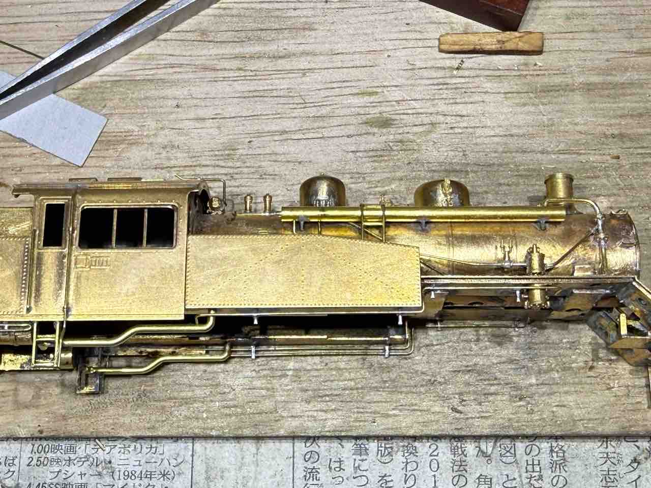 TOBY C10をレストアする 27 : 愛犬クマの鉄道模型製作備忘録