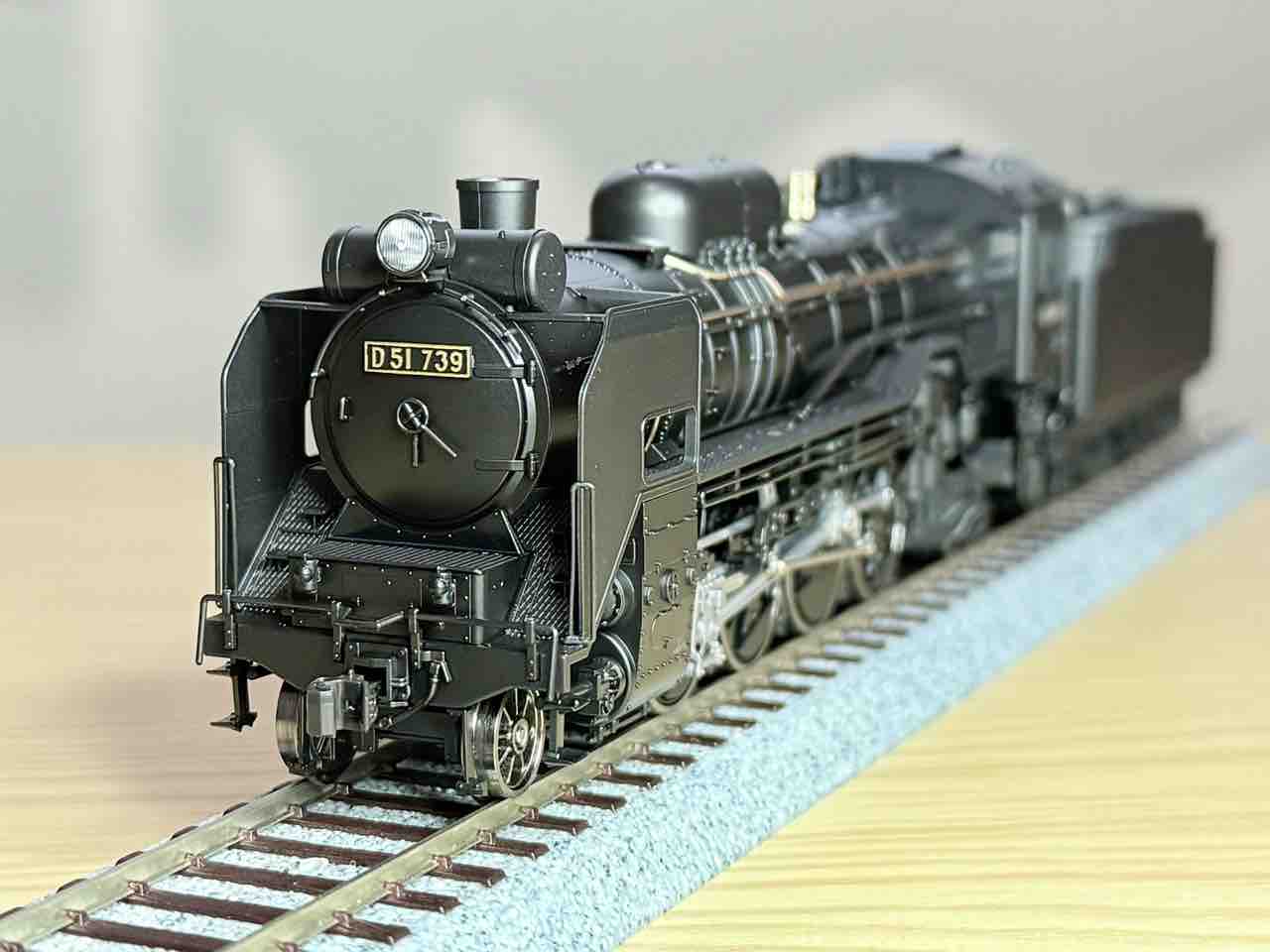 HOゲージ D 50 蒸気機関車 タコを KATO HO D51を仕上げる… : 愛犬クマの鉄道模型製作備忘録