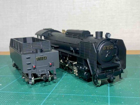 アダチ D52戦時型 その6 : 愛犬クマの鉄道模型製作備忘録