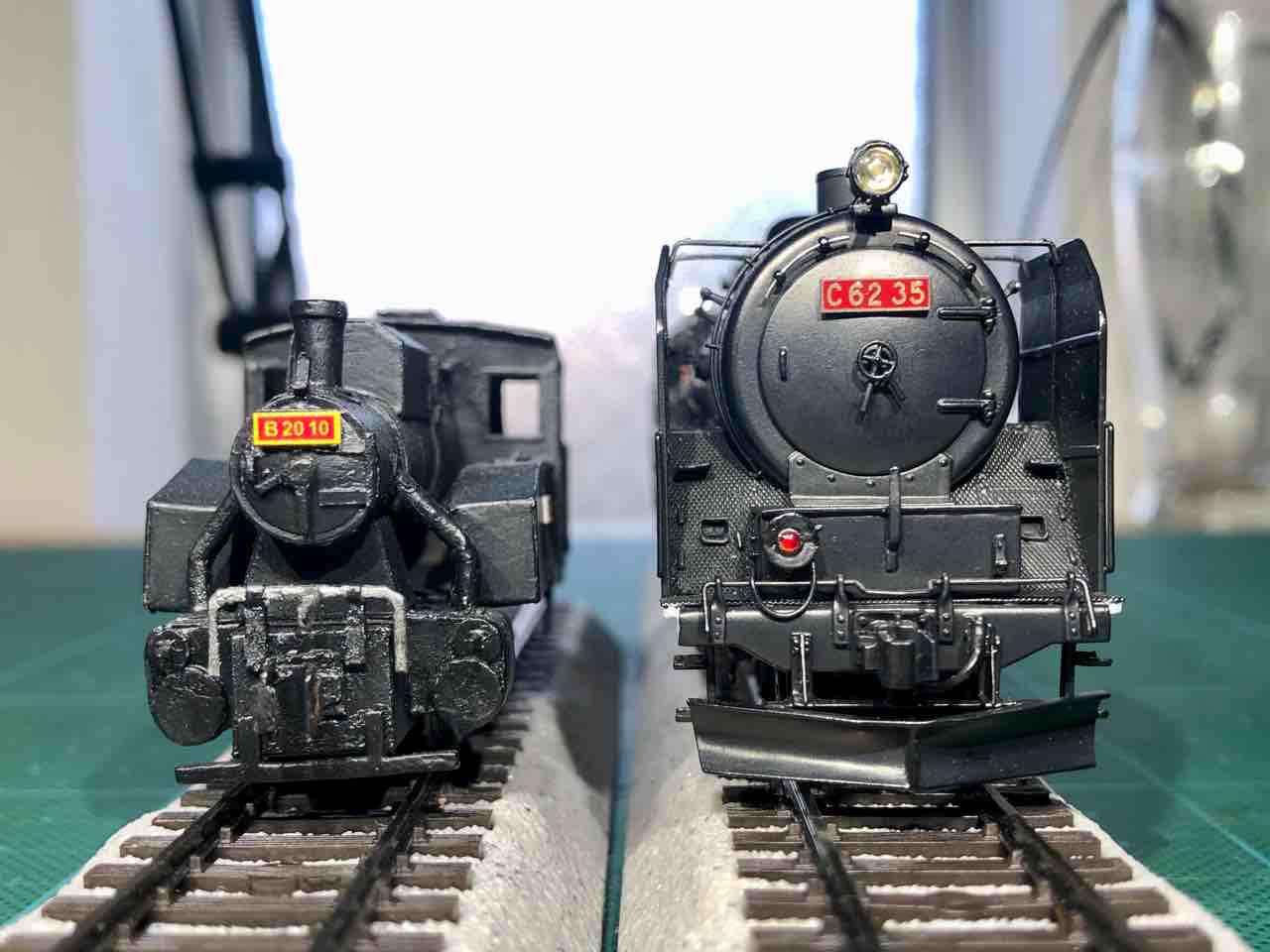 B20とC62 : 愛犬クマの鉄道模型製作備忘録