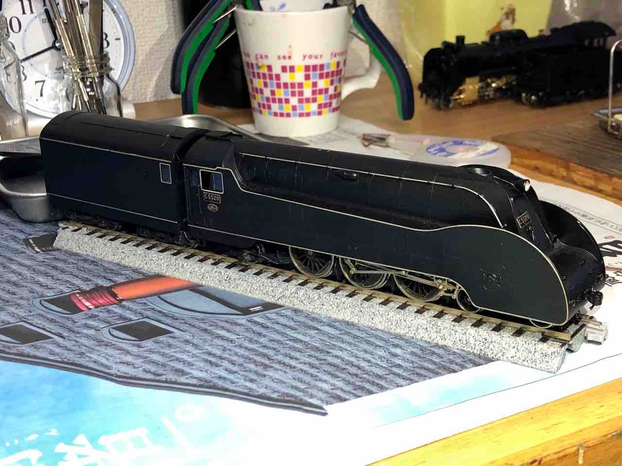 天賞堂 C55流線型 : 愛犬クマの鉄道模型製作備忘録