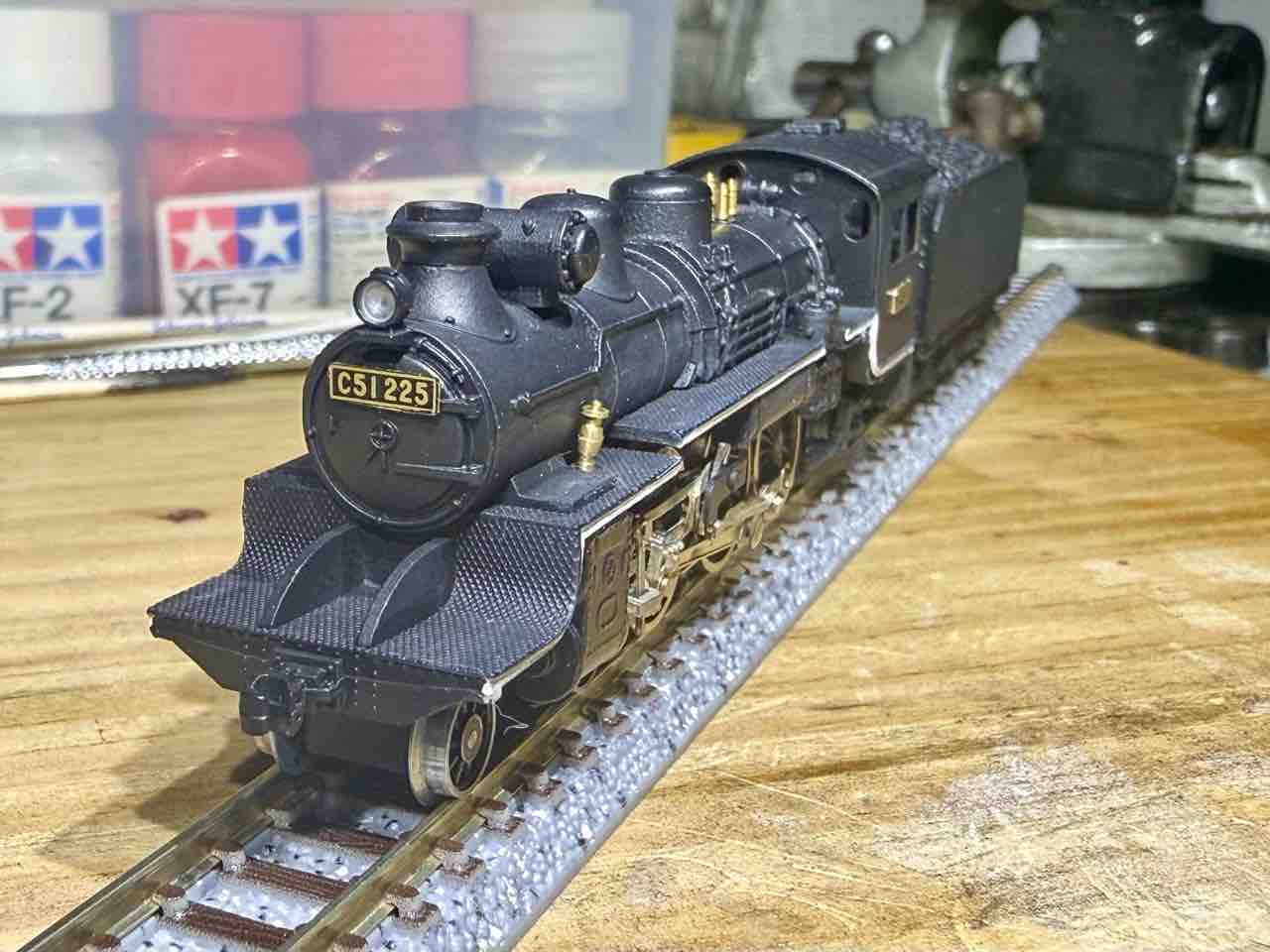 Nゲージ 中村精密C51キットを組む 11 : 愛犬クマの鉄道模型製作備忘録