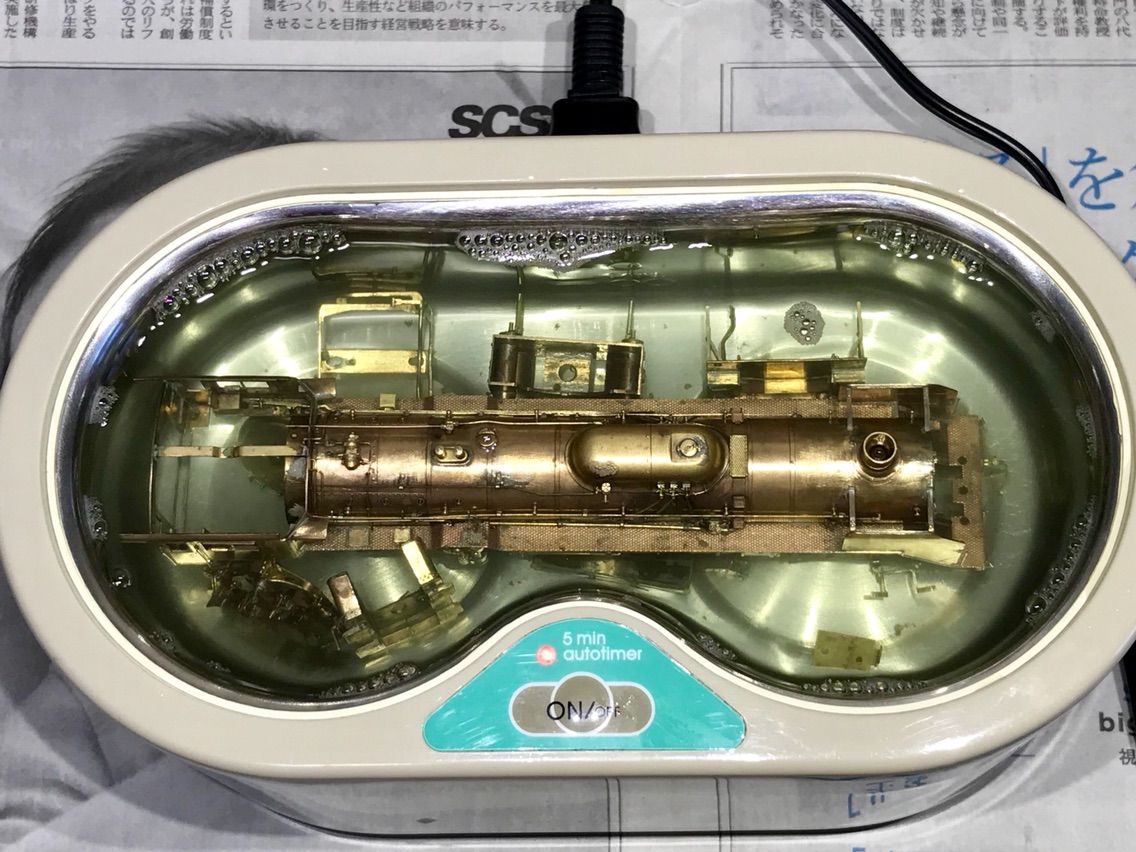 C59製作備忘録 その49 愛犬クマの鉄道模型製作備忘録 C59製作備忘録 その49 愛犬クマの鉄道模型製作備忘録
