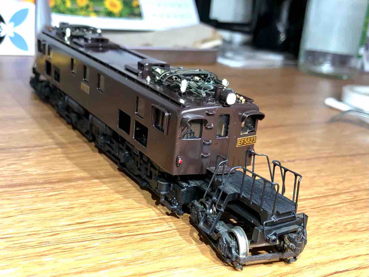 16番 天賞堂EF58旧型 : 愛犬クマの鉄道模型製作備忘録
