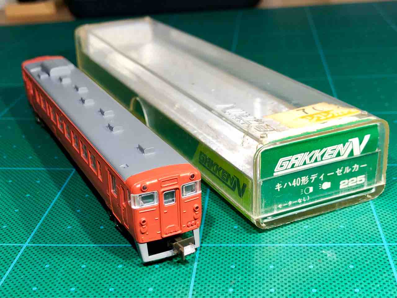 Nゲージ GAKKEN キハ40 その1 : 愛犬クマの鉄道模型製作備忘録