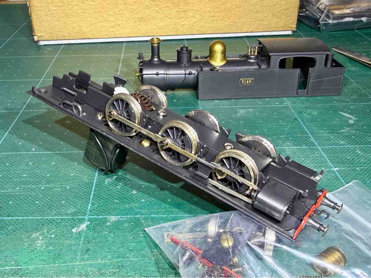 珊瑚B6をモーター換装する 4 : 愛犬クマの鉄道模型製作備忘録