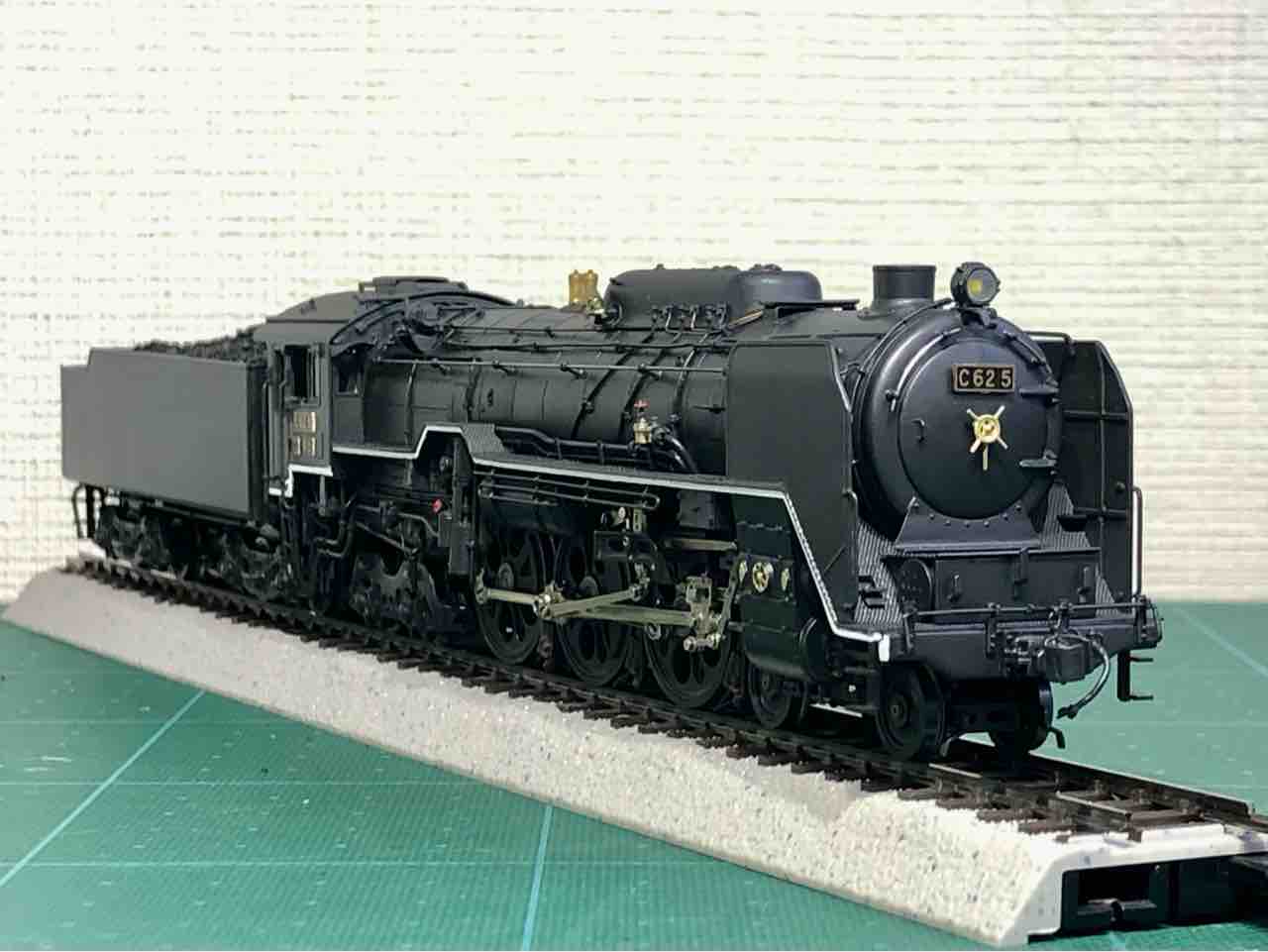 珊瑚1/87 C62製作備忘録 完成 : 愛犬クマの鉄道模型製作備忘録