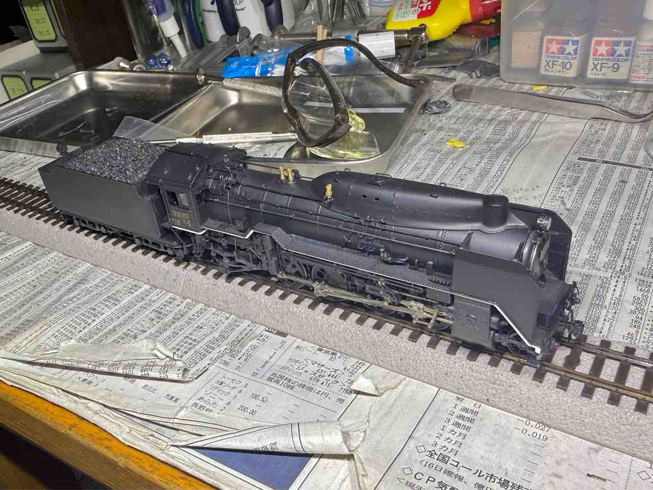 乗工社 D51半流型 製作備忘録 107 : 愛犬クマの鉄道模型製作備忘録
