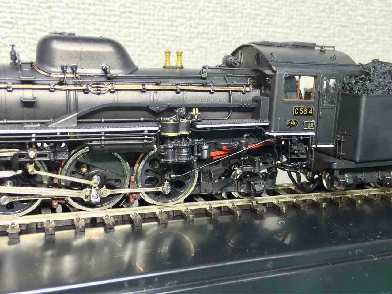 1/80,13mm C58製作回顧録 4 : 愛犬クマの鉄道模型製作備忘録