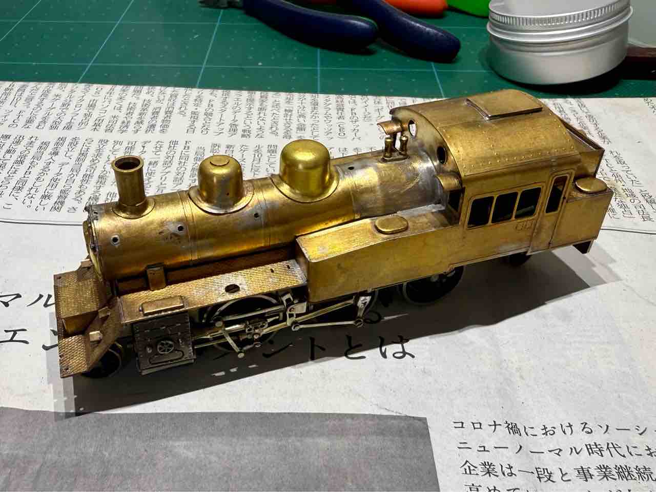 鉄道模型社C12をいたぶる 16 : 愛犬クマの鉄道模型製作備忘録