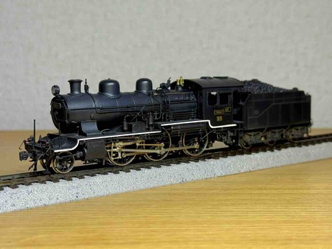八雲工芸 8620キット組み 完成！ : 愛犬クマの鉄道模型製作備忘録
