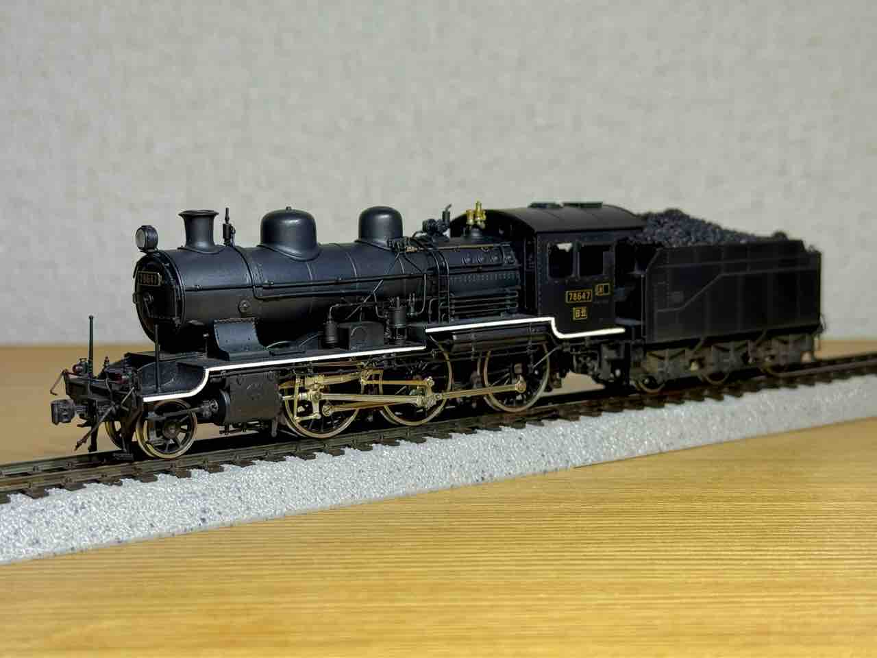 八雲工芸 8620キット組み 完成！ : 愛犬クマの鉄道模型製作備忘録