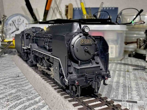 乗工社 D51半流型 製作備忘録 107 : 愛犬クマの鉄道模型製作備忘録