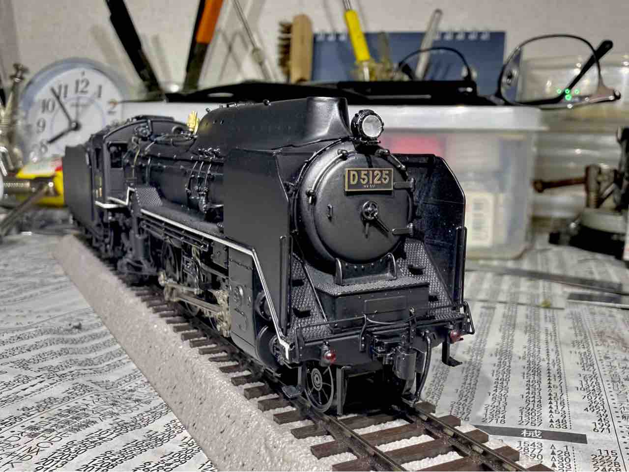 乗工社 D51半流型 製作備忘録 107 : 愛犬クマの鉄道模型製作備忘録