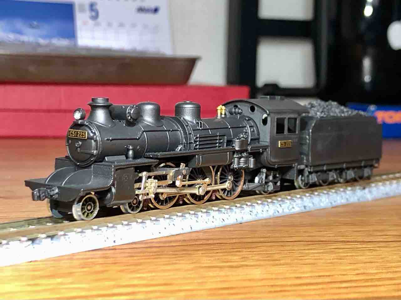 Nゲージ 中村精密C51 レストア完了! : 愛犬クマの鉄道模型製作 Nゲージ 中村精密C51 レストア完了! : 愛犬クマの鉄道模型製作