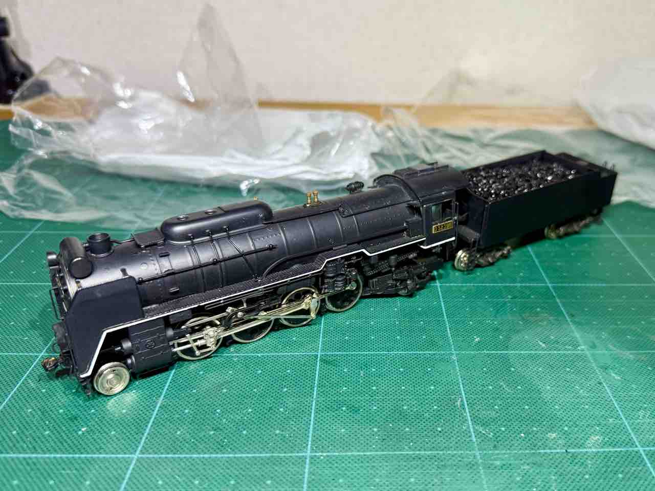 カツミ D52 HOゲージ カツミD52蒸気機関車、カンモーター
