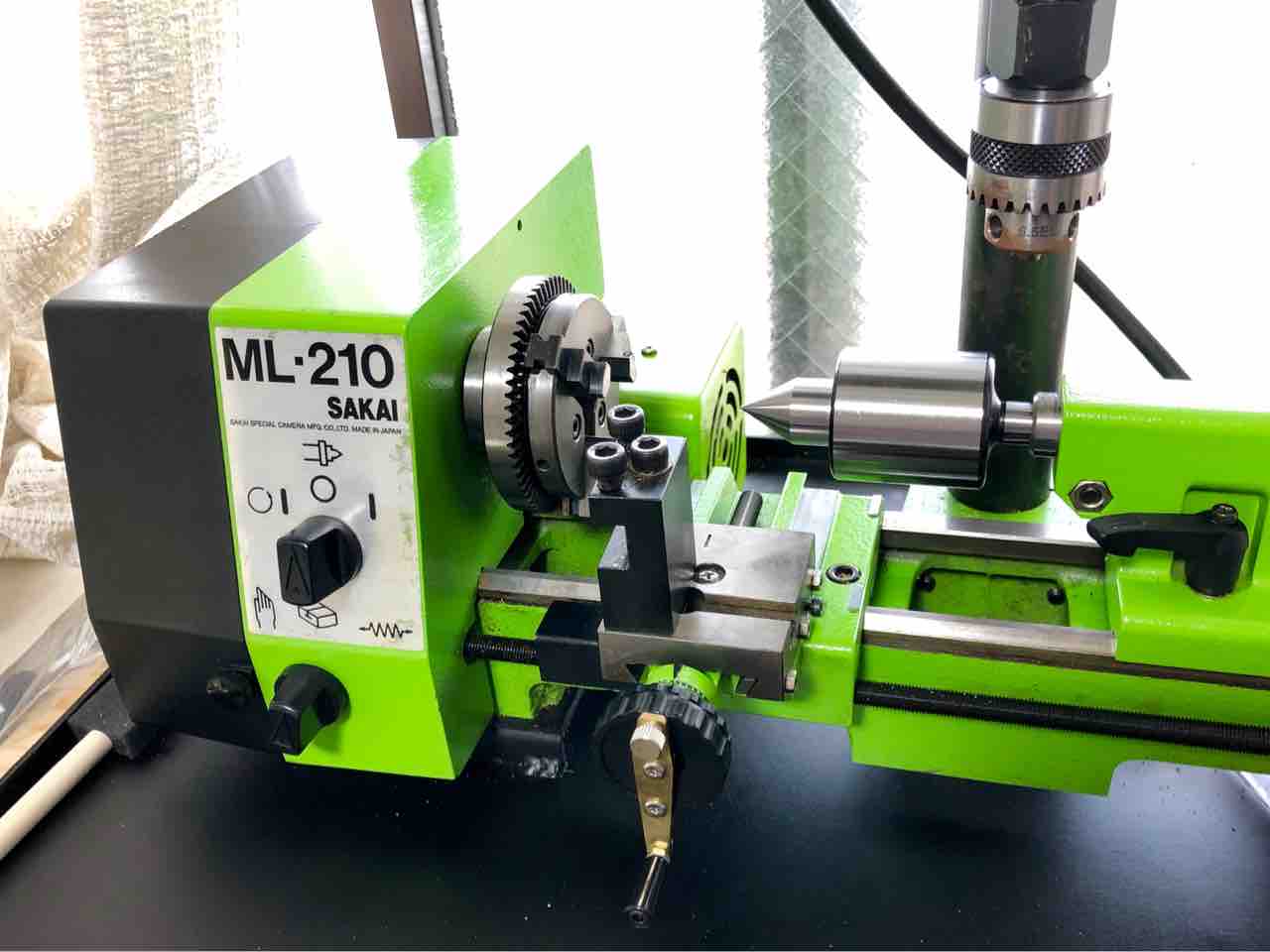 旋盤ML210用 回転センター : 愛犬クマの鉄道模型製作備忘録 旋盤ML210用 回転センター : 愛犬クマの鉄道模型製作備忘録
