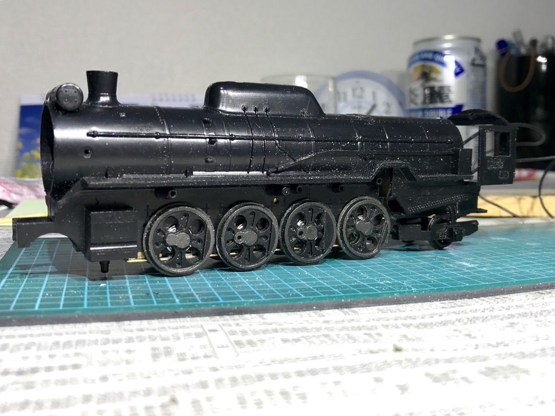 ナガノslプラモ C62 D51 Vol 31 愛犬クマの鉄道模型製作備忘録 ナガノslプラモ C62 D51 Vol 31 愛犬クマの鉄道模型製作備忘録