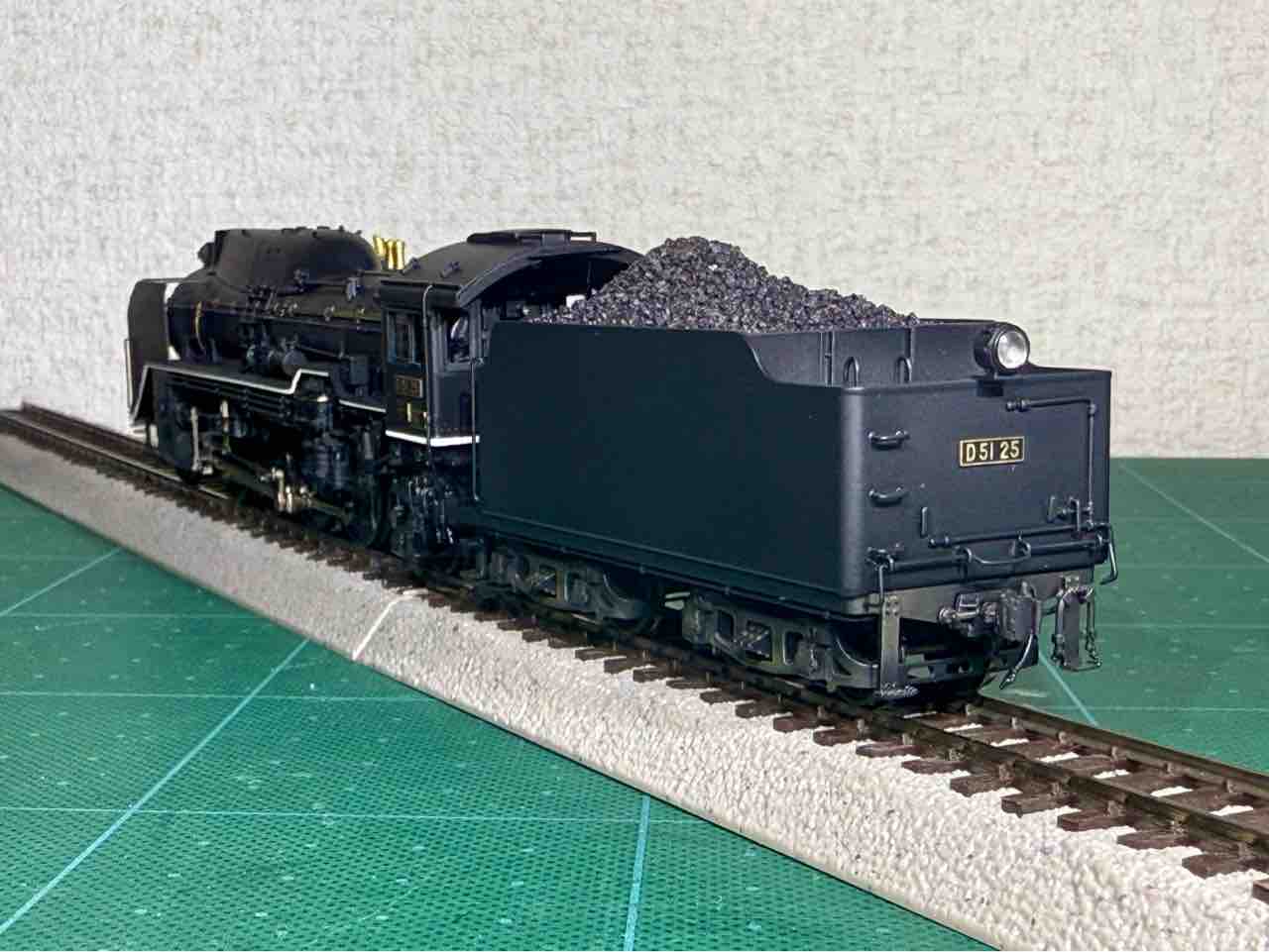 乗工社 D51半流型 製作備忘録 完成 : 愛犬クマの鉄道模型製作備忘録