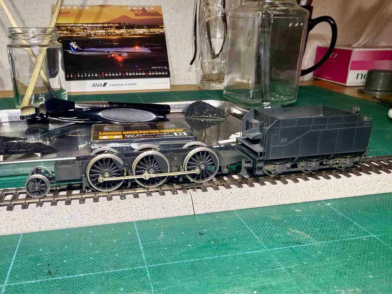 八雲工芸 8620キット組み 68 : 愛犬クマの鉄道模型製作備忘録