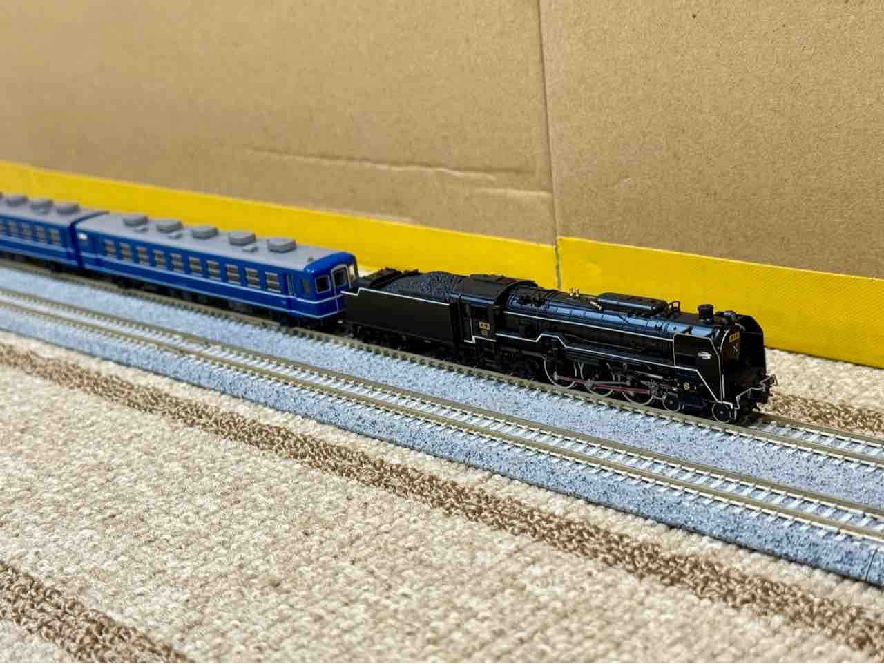 C62 2号機が牽く白鷺号 : 愛犬クマの鉄道模型製作備忘録