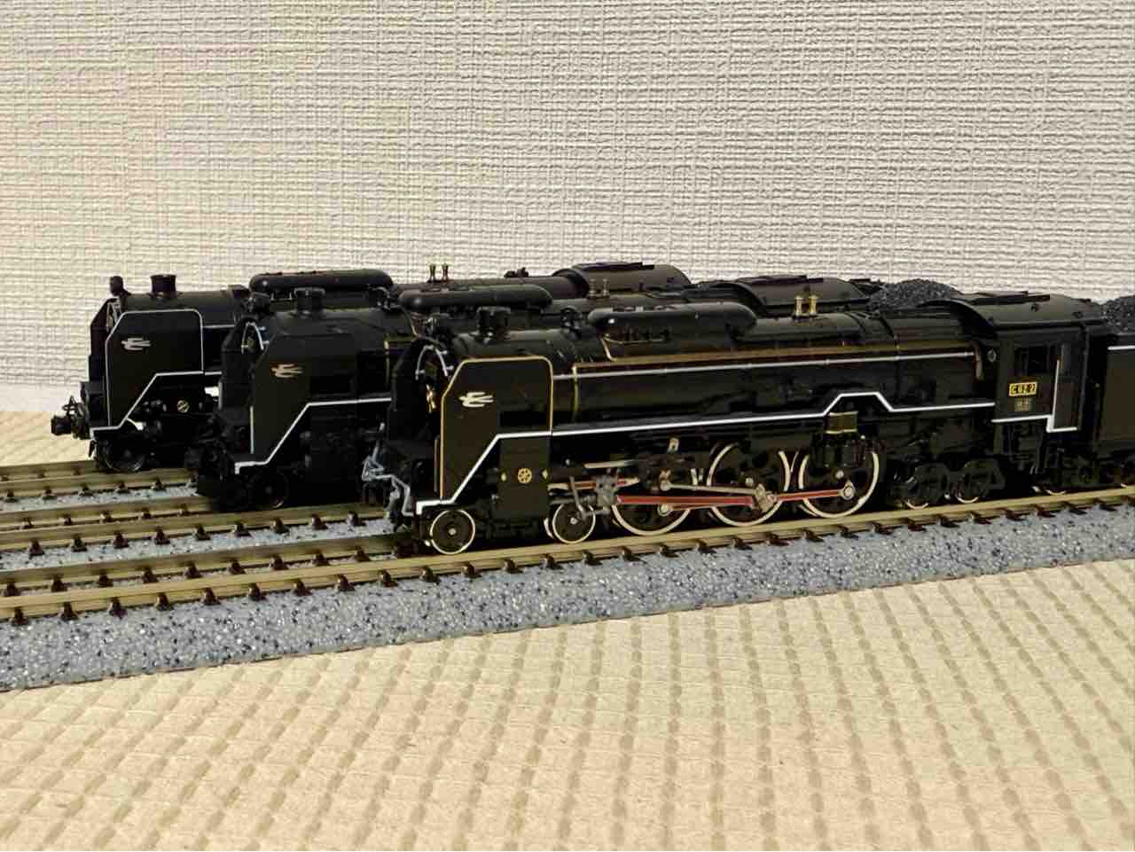 KATO C62 2 梅小路機関区 : 愛犬クマの鉄道模型製作備忘録